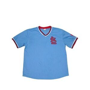 St. Louis Cardinals Jersey Men's XL Light Blue The Machine 5 Albert Pujols